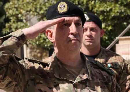 لبنان کے آرمی چیف نے حزب اللہ کو غیر مسلح کرنے کی امریکی سازش مسترد کر دی