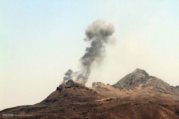 سعودی فوج کی یمن سرحدی علاقوں پر بمباری کا سلسلہ جاری