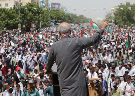 جماعتِ اسلامی پاکستان کا فلسطینی بچوں سے اظہارِ یکجہتی؛ چلڈرن غزہ مارچ کا انعقاد/لاکھوں افراد کی شرکتِ