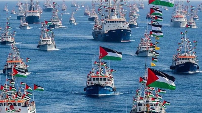 اسپین نے بھی اٹلی کی طرح صمود فلوٹیلا کی مدد کے لیے بھیجا جہاز