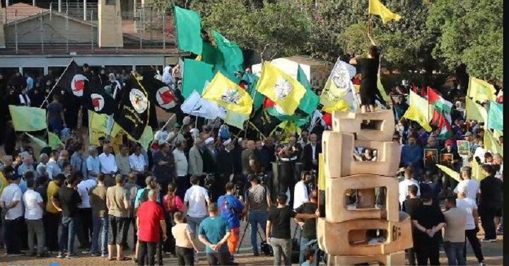 لبنان، حزب‌ الله کو غیر مسلح کرنے کے خلاف وسیع پیمانے پر مظاہرے