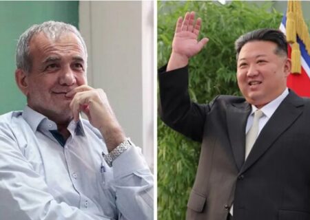ایرانی صدر کا شمالی کوریا کے رہنما کے نام تہنیتی پیغام