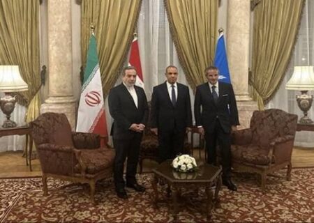 قاہرہ، ایران، مصر کے وزرائے خارجہ اور آئی اے ای اے سربراہ کی سہ فریقی ملاقات