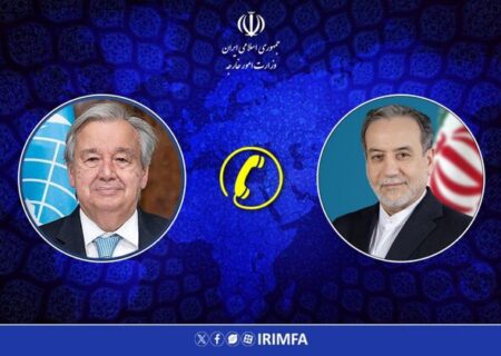 امریکی و اسرائیلی جارحیت پر یورپ کی خاموشی شرمناک ہے، عراقچی کی گوٹریش سے ٹیلیفونک گفتگو