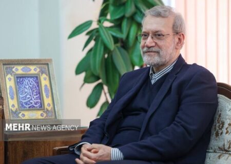 خطے کے امن کے لئے ایران و پاکستان کا تعاون ناگزیر ہے، لاریجانی