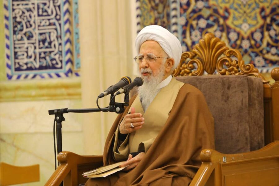 معلم قرآن و نھج البلاغہ حضرت آیت اللہ شیخ عبداللہ جوادی آملی حفظہ اللہ