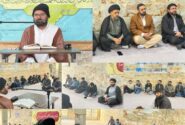 مدرسہ الامام المنتظر قم ایران میں عظیم الشان علمی و فکری پروگرام کا انعقاد