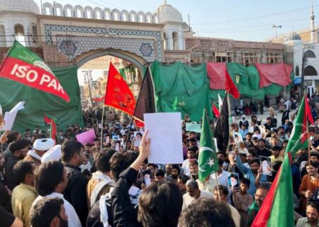 بہاولپور، ایم ڈبلیو ایم اور آئی ایس او کے زیراہتمام امریکہ و اسرائیل مخالف احتجاجی ریلی