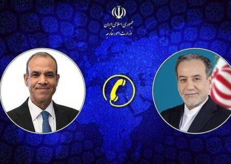 ایران اور مصر کے وزرائے خارجہ کے درمیان ٹیلیفونک رابطہ