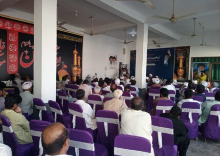 مجلس علماء امامیہ پاکستان کے زیر اہتمام آیت اللہ سید علی خامنہ ای (قدس سرہ) کے چہلم کا انعقاد