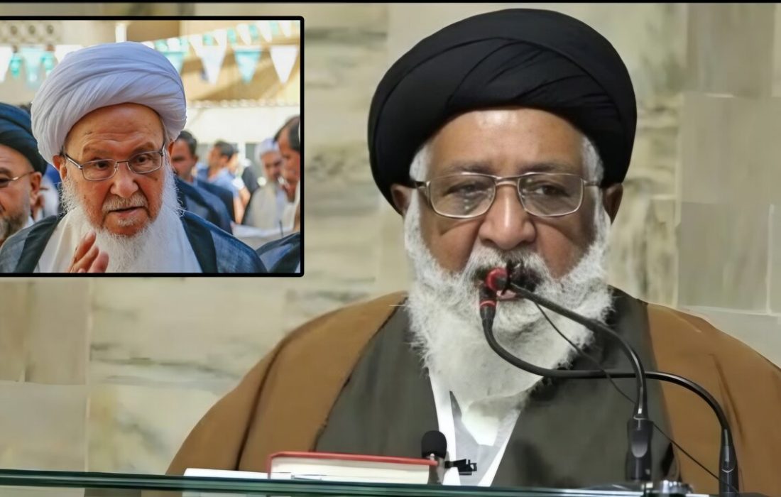 آیت الله حافظ ریاض حسین نجفی کا آیت الله العظمیٰ شیخ فیاض کی رحلت پر اظہارِ تعزیت