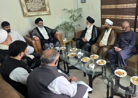 علامہ ساجد علی نقوی سے علامہ جواد نقوی کی ملاقات، شہید امت کانفرنس میں شرکت کی دعوت دی